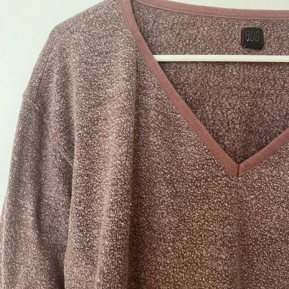 Urban Outfitters BDG Foster Brushed Notch Neck Top - size S/P - Picture 5 of 7